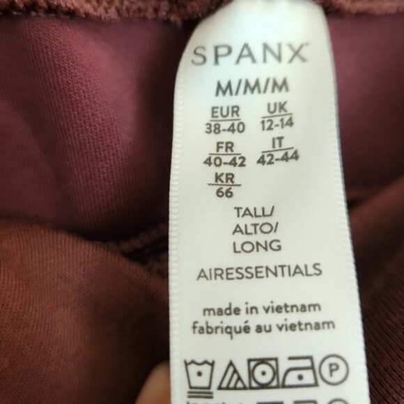 SET! Spanx AirEssentials Half Zip Top AND Wide Leg Pants Medium Tall - Picture 8 of 8